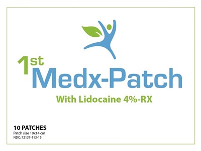 1st Medx_patch_lbl_front_10 Count (1st Medx Patch Lbl Front 10 Count)